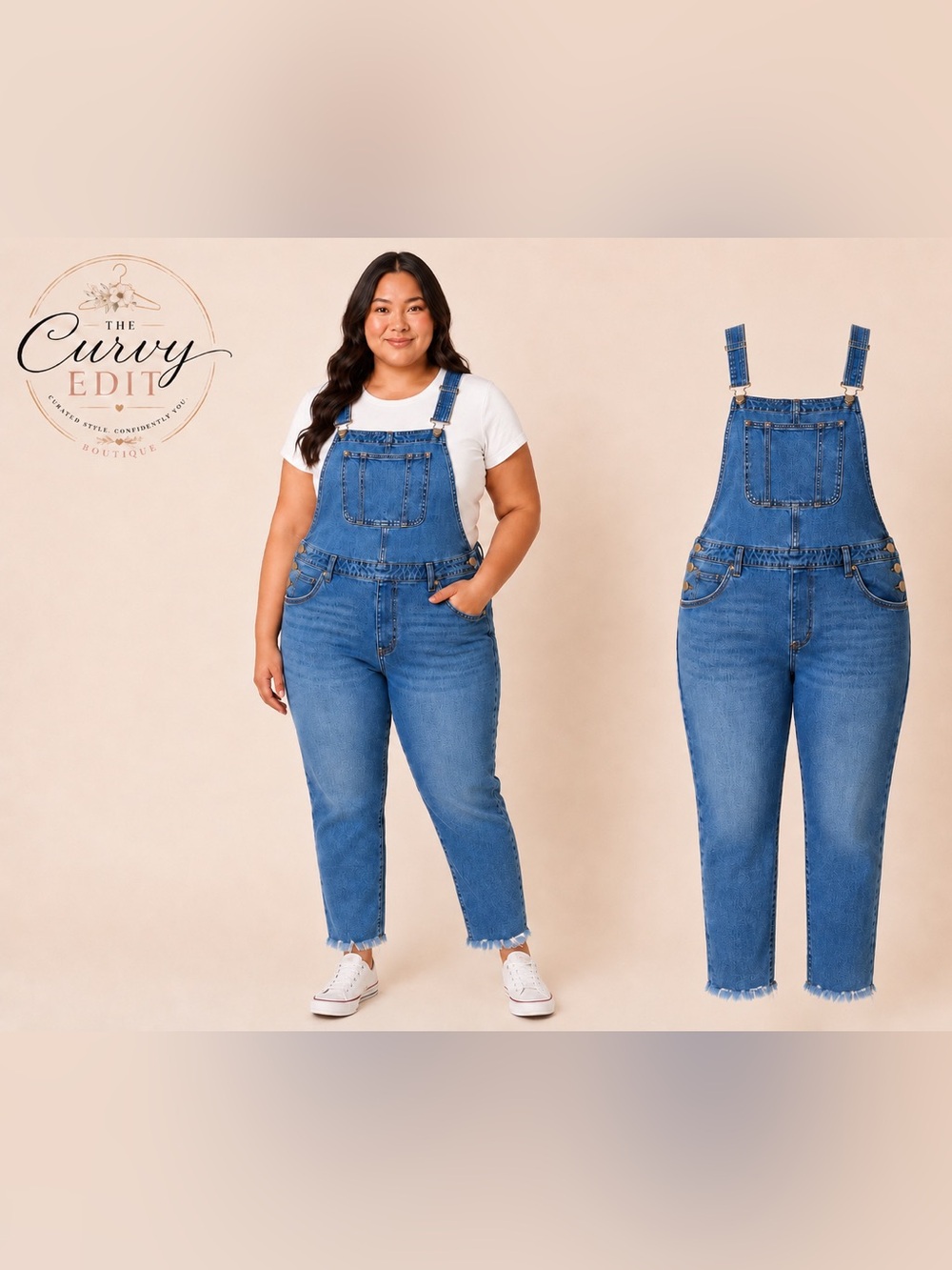 Universal Thread Blue Denim Women's Overalls